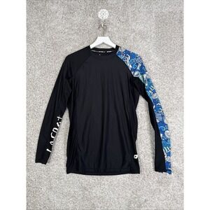 Long Sleeve UPF 50+ Baselayer Skins‎ Medium Asymmetric Black/Blue